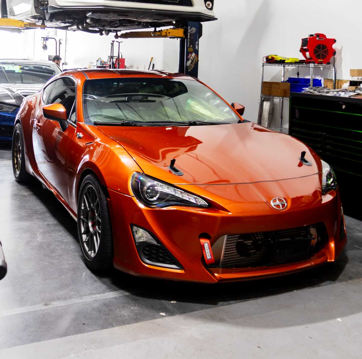 Orange 450hp turbo FRS